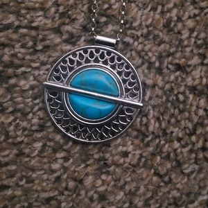 Necklace and earrings